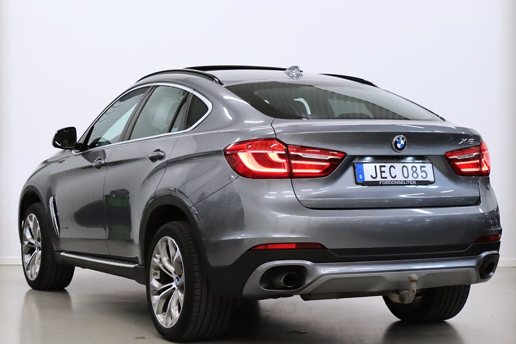 BMW X6 30d Night Vision Värmare 360° H/K Taklucka HUD Drag