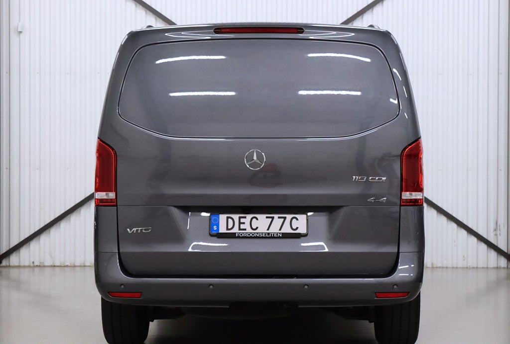 Mercedes-Benz Vito 119 CDI 4x4 3.2t Värmare B-kamera CarPlay Drag 190hk