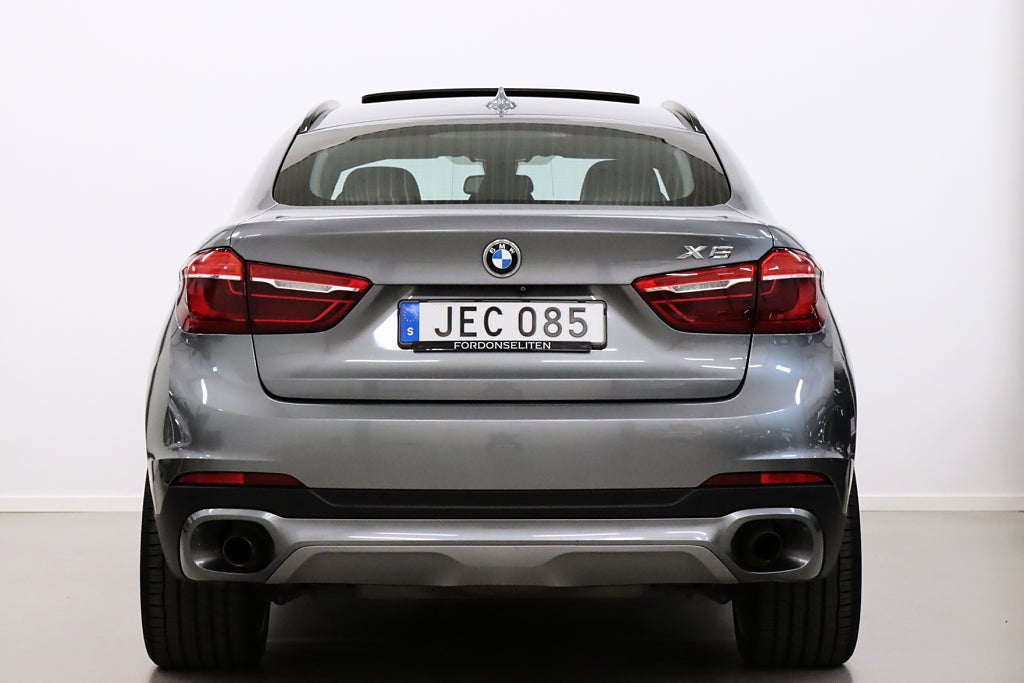 BMW X6 30d Night Vision Värmare 360° H/K Taklucka HUD Drag