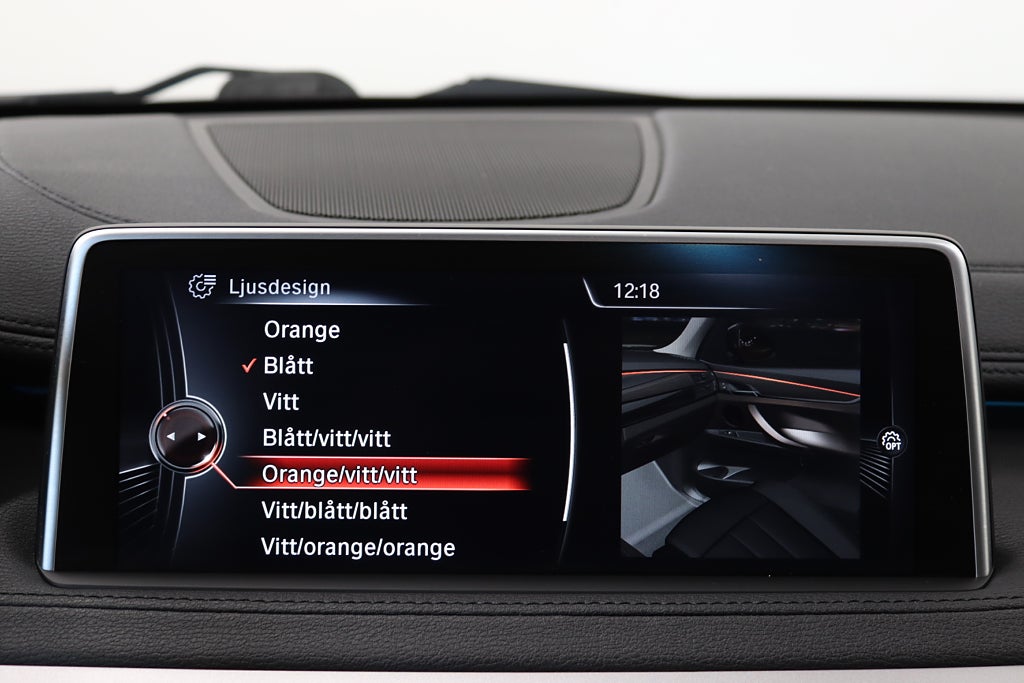 BMW X6 30d Night Vision Värmare 360° H/K Taklucka HUD Drag