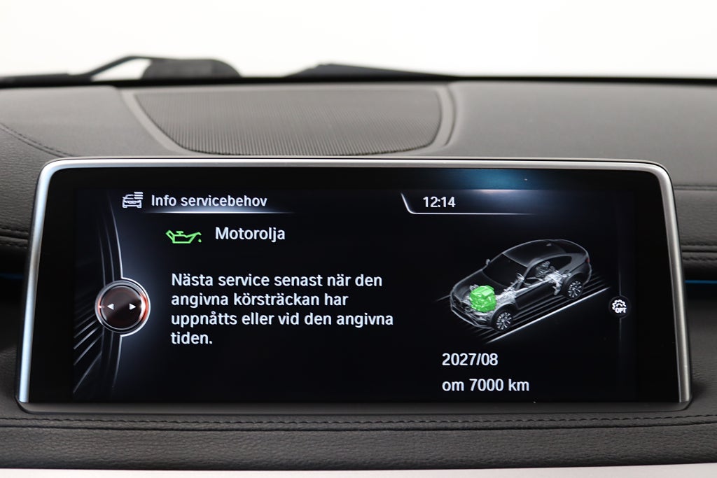 BMW X6 30d Night Vision Värmare 360° H/K Taklucka HUD Drag
