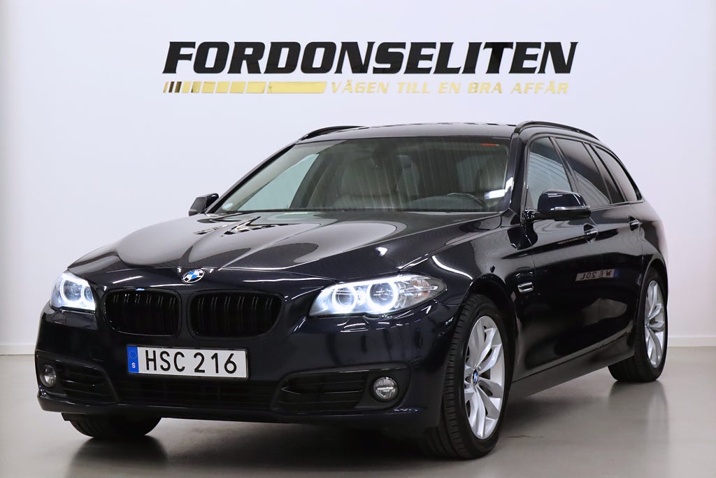 BMW 520d xDrive Luxury Line Värmare HiFi Navi Bkamera Drag 190hk
