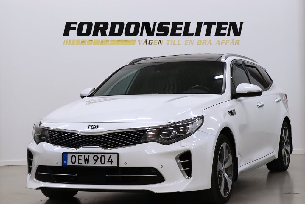 Kia Optima 1.7 DCT GT-Line Pano H/K B-kamera Keyless CarPlay 141hk