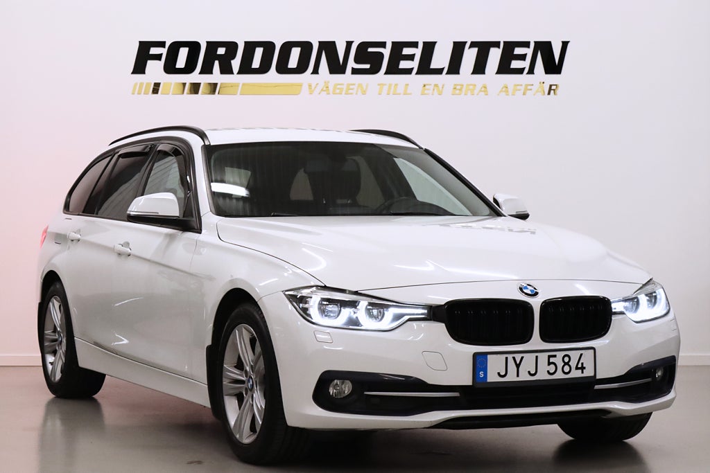BMW 320D xDrive Sport line M&K Värmare Drag LED PDC EU6 190hk