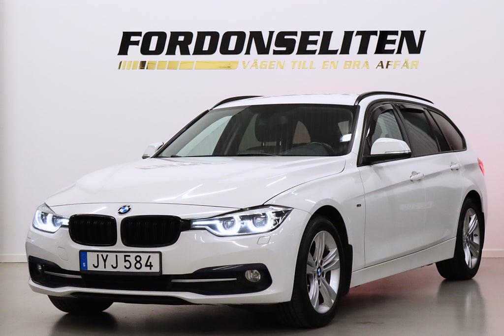 BMW 320D xDrive Sport line M&K Värmare Drag LED PDC EU6 190hk