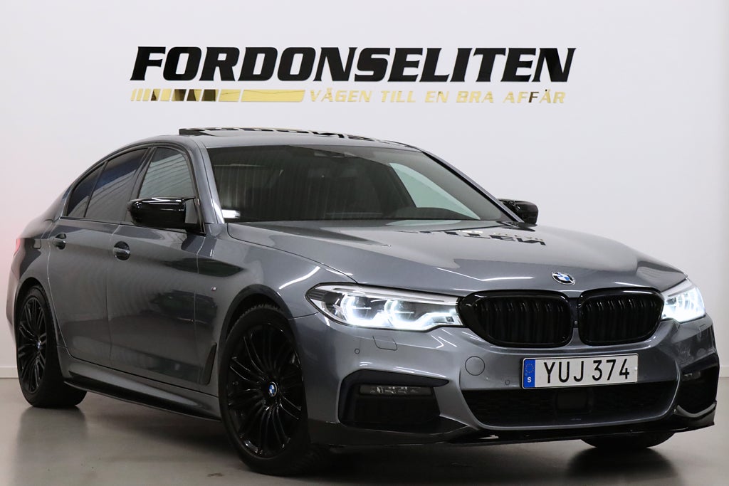 BMW 530i xDrive M-Sport Innovation 360° H/K Värmare Taklucka HUD